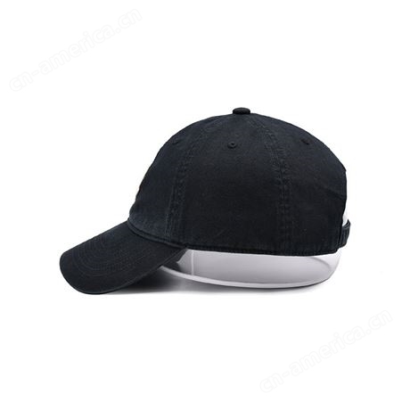 现货库存 纯棉棒球帽刺绣印logo 男式休闲遮阳帽子成人儿童帽子